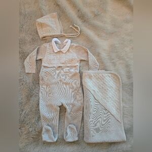 Chant de Joie 3–6M Knit 3-Piece Set